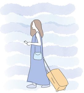 woman expat
